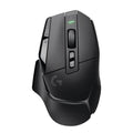 Logitech G G502 X LIGHTSPEED · Ratón · óptico · inalámbrico · 2.4 GHz · receptor USB de Logitech LIGHTSPEED · negro · 910-006178 - Logitech 910-006178