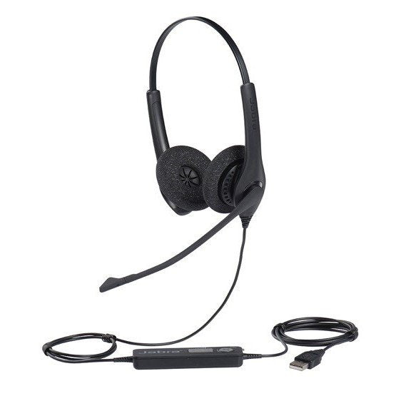 Jabra BIZ 1500 Duo · Auricular · en oreja · cableado · USB · 1559-0159 - Jabra 1559-0159