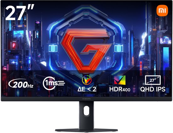 Monitor gamer Xiaomi G27Qi 27″ QHD IPS 200 Hz (2026) - Xiaomi 70847