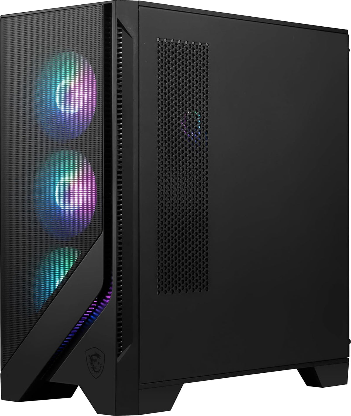 Gabinete Gamer MSI MAG FORGE 321R AIRFLOW ATX - Negro - MSI 824142355879