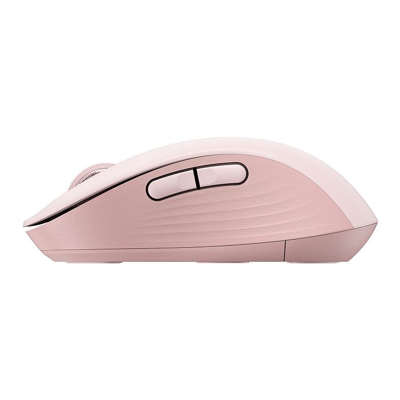 Logitech Signature M650 · Ratón · manos pequeñas · diestro y zurdo · inalámbrico · 2.4 GHz, Bluetooth · receptor de USB Logitech Logi Bolt · rosa · 910-006251 - Logitech 910-006251