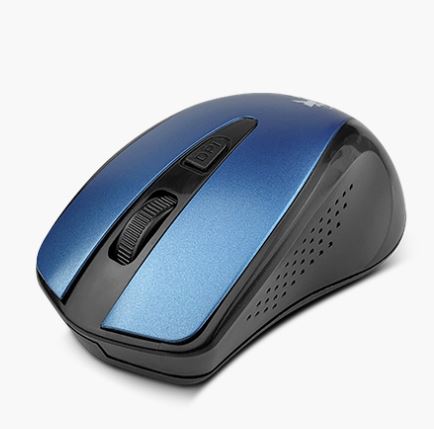 Xtech · XTM-315BL · Ratón · 2.4 GHz · inalámbrico · Blue · 4-button 1600dpi - Xtech XTM-315BL