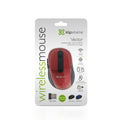 Klip Xtreme KMW-330 Vector · Ratón · ergonómico · óptico · 6 botones · inalámbrico · 2.4 GHz · receptor inalámbrico USB · rojo · KMW-330RD - Klip Xtreme KMW-330RD