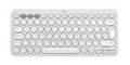 Teclado inalámbrico Logitech Pebble Keys 2 K380s blanco - Logitech 920-011784