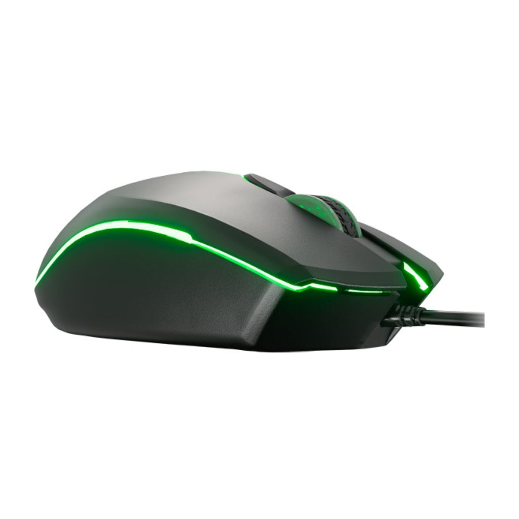 Xtech · XTM-218 · Ratón · USB · cableado · negro · 4 buttons with Light 2400 dpi - Xtech XTM-218