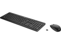 HP · Combo de teclado y ratón · inalámbrico · negro · 18H24AA#ABM - HP 18H24AA#ABM