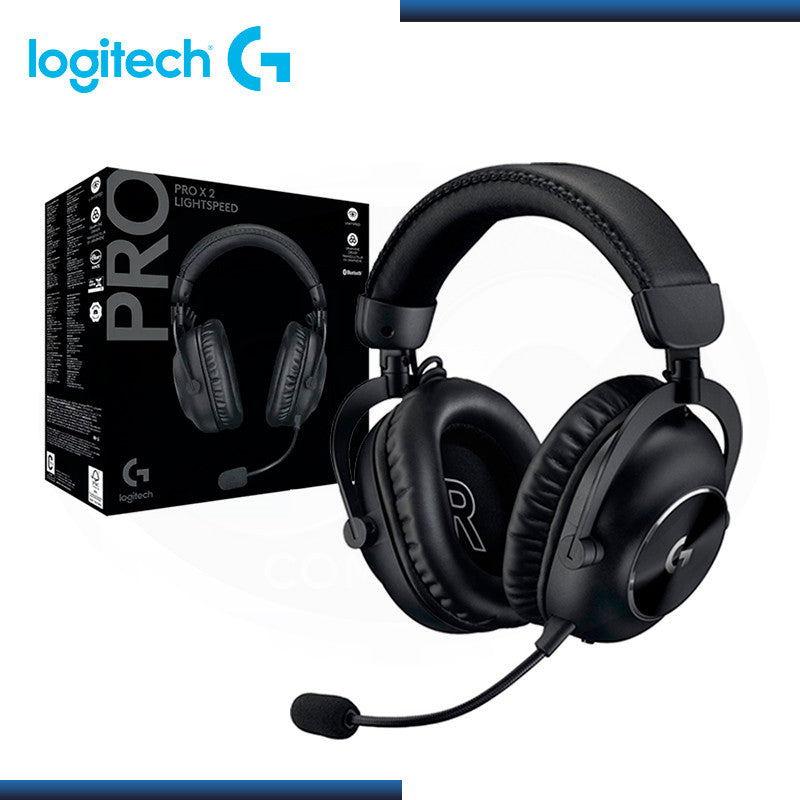 Logitech G PRO X 2 LIGHTSPEED inalámbrico Gaming Headset, negro · Auricular · tamaño completo · LIGHTSPEED · inalámbrico · aislamiento de ruido · negro · 981-001262 - Logitech 981-001262