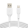 Belkin BoostCharge · Cable Lightning · Lightning macho a USB macho · 1 m · blanco · CAA001BT1MWH
