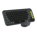 Logitech · Pop Icon Combo · Combo de teclado y ratón · Spanish · Graphite · 920-013052 — empaque dañado - Logitech 920-013052