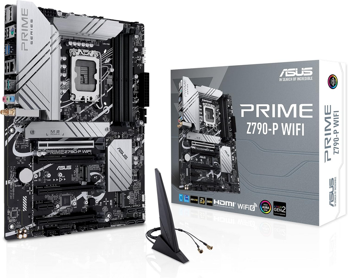 Tarjeta madre ASUS PRIME Z790-P WIFI ATX, Socket LGA1700, DDR5 - ASUS PRIME Z790-P WIFI
