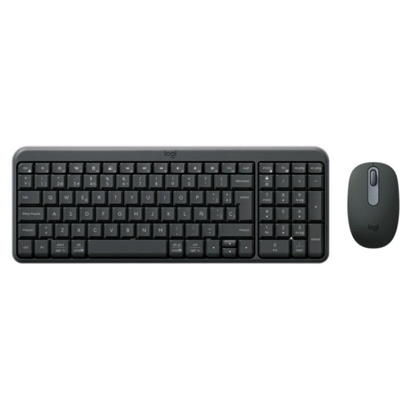 Logitech · MK250 Compact Bluetooth inalámbrico Combo · Spanish · Graphite · 920-013513 - Logitech 920-013513