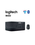 Logitech MK850 · Combo de teclado y ratón · Spanish · inalámbrico · 2.4 GHz · negro · 920-008659 - Logitech 920-008659