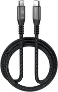 Klip Xtreme USB cable · 24 pin USB · C · 1.8 m · Black · 60W Braided Fast charging · KAC-250-6FT