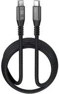 Klip Xtreme USB cable · 24 pin USB · C · 1.8 m · Black · 100W Braided Fast charging · KAC-550-6FT