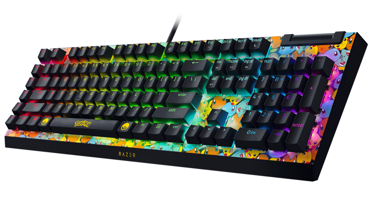 Razer · Teclado · cableado · USB · BlackWidow V4 X · Pokemon Edit · RZ03-04704200-R3M1 - Razer RZ03-04704200-R3M1