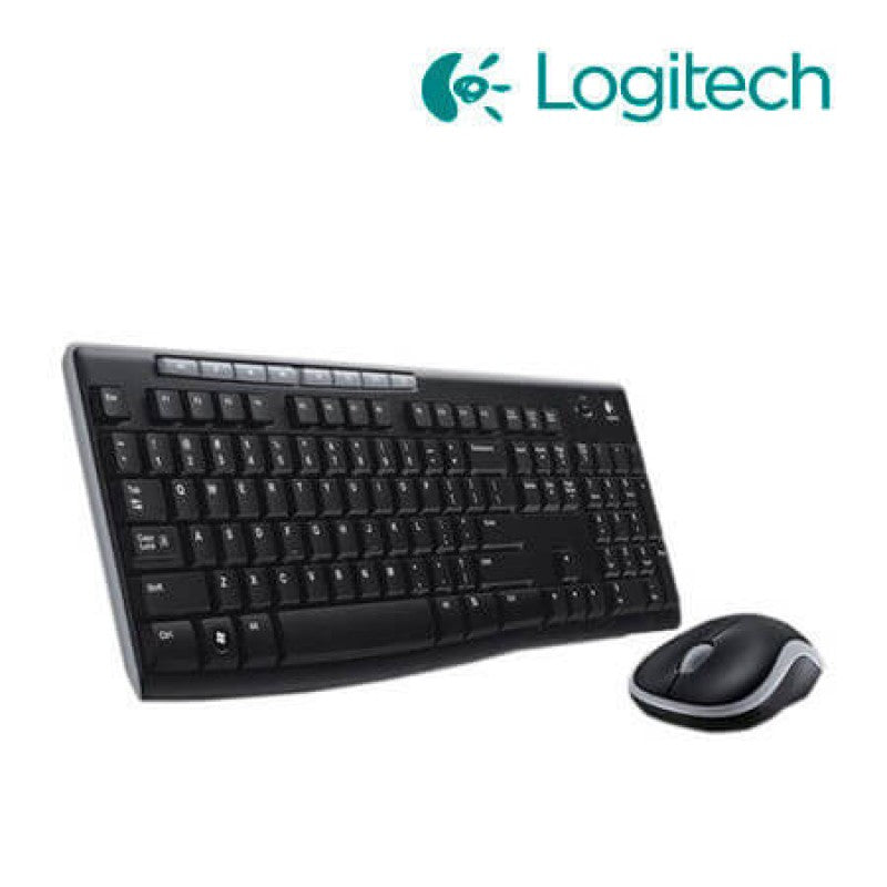 Logitech MK270 inalámbrico Combo · Juego de teclado y ratón · inalámbrico · 2.4 GHz · inglés · negro · 920-004536 - Logitech 920-004536