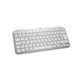 Logitech MX Keys Mini · Teclado · Inalámbrico · Español · USB / Bluetooth 5.0 / Bluetooth · Ergonomic Design · Gris pálido · 920-010477 - Logitech 920-010477