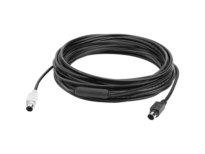 Logitech GROUP · Cable de extensión para cámara · PS/2 macho a PS/2 macho · 10 m · 939-001487