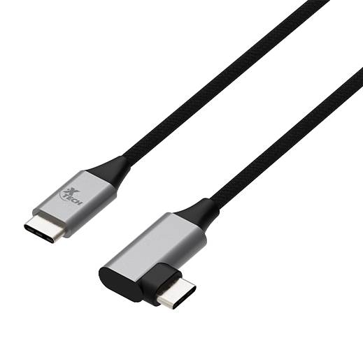 Xtech USB cable · USB Type C · 3 m · Black · (m) to (m) right · angle XTC · 531 · XTC-531