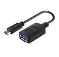 Xtech XTC · 515 · Adaptador USB · 24 pin USB · C (M) reversible a USB Tipo A (H) · USB 3.0 · 11.9 cm · negro · XTC-515